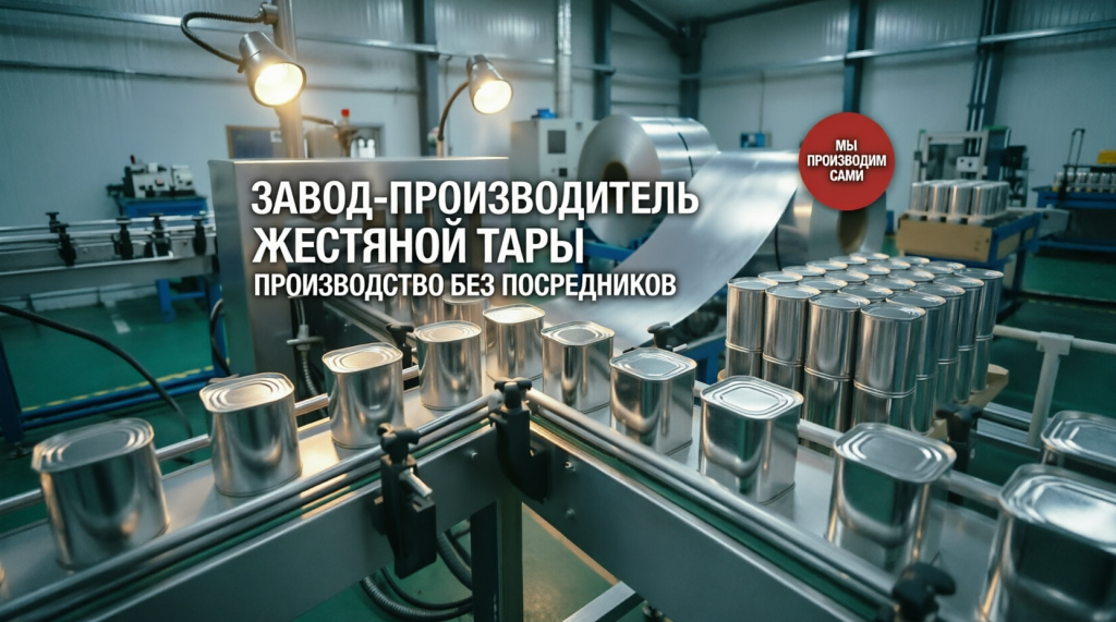 Жестяная тара купить, железная банка купить